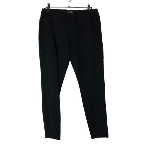 The Limited Black Pull On Skinny Leg Dress Pants M - Picture 2 of 3